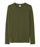 Women's long-sleevedT-shirt CROCODILE green