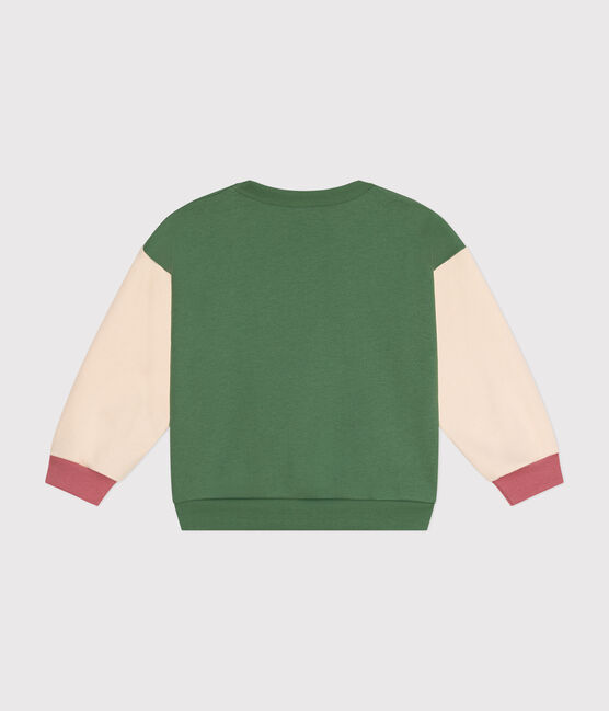 Girls' fleece sweatshirt PALMERAIE /MULTICO