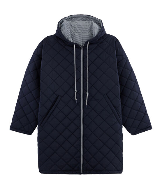 Unisex Warm Long Windbreaker SMOKING blue