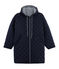 Unisex Warm Long Windbreaker SMOKING blue