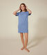 Women's openwork cotton nightdress