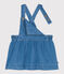 Babies' Sleeveless Light Denim Dress DENIM CLAIR blue