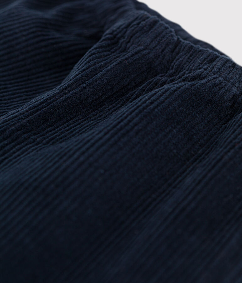 Babies' Large Corduroy Trousers SMOKING blue