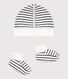 Babies' Breton Bonnet and Bootees Set