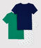 Boys' Transport Print Short-Sleeved Cotton T-Shirts - 3-Pack variante 1