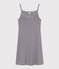 Women's Striped Babydoll Nightdress SMOKING blue/MARSHMALLOW white