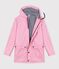 Iconic raincoat for men or women pink