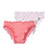 Set of 2 girls' panties with frills