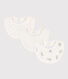 Cotton Rabbit Themed Baby Bibs - 3-Pack