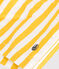 Boys' Striped Swim Shorts MARSHMALLOW yellow/NECTAR
