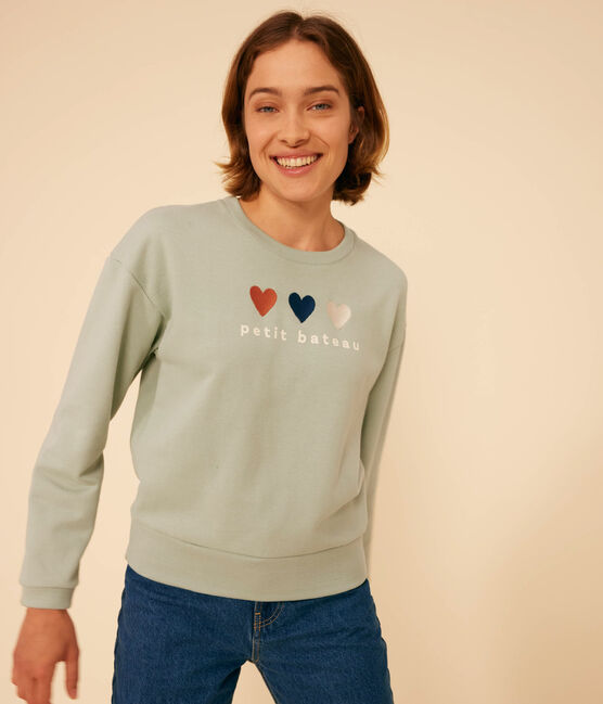 Women's Fleece Sweatshirt HERBIER green