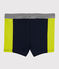 Baby Boys' Eco-Friendly Swimming Trunks SMOKING blue/JAUNE yellow