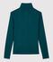 Women's Iconic Cotton Polo Neck PINEDE green