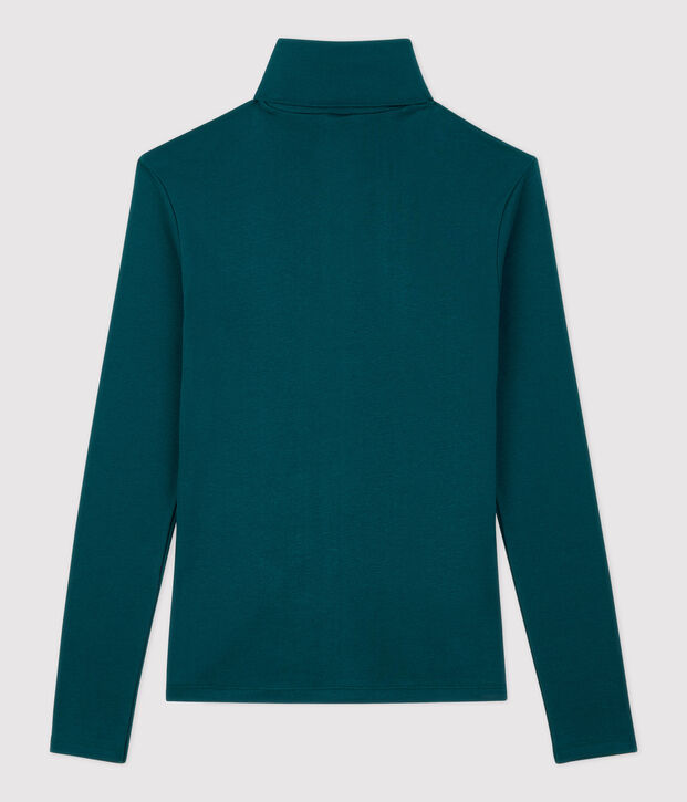 Women's Iconic Cotton Polo Neck green