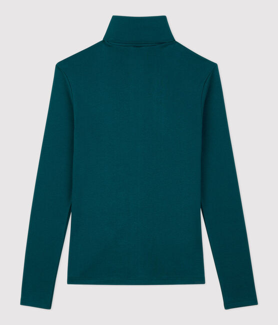 Women's Iconic Cotton Polo Neck PINEDE green