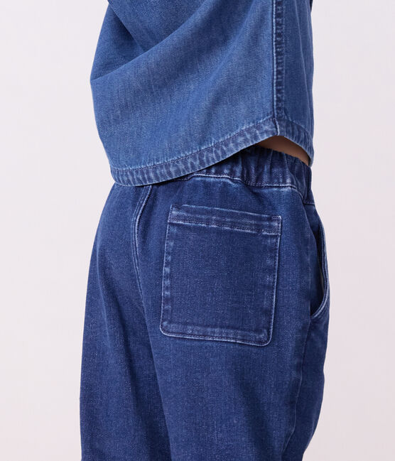 Children's denim trousers BRUT MOYEN green