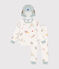 Children's space print  fancy dress cotton pyjamas MARSHMALLOW white/MULTICO white