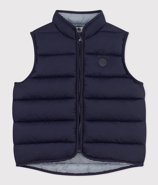 Children's Sleeveless Quilted Padded Jacket SMOKING blue