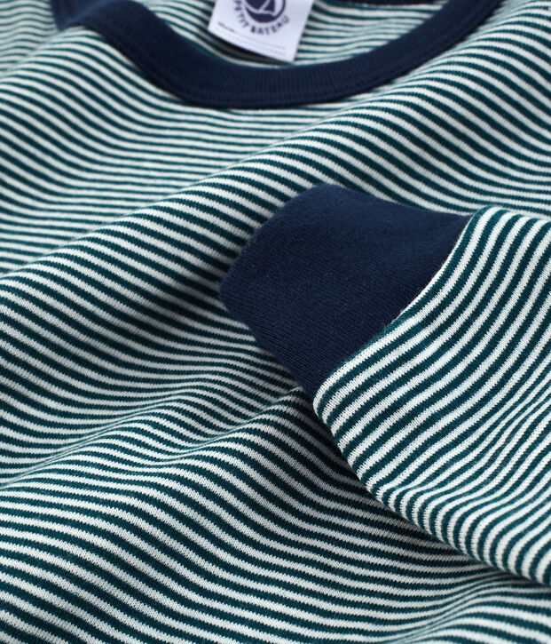 Boys' Pyjamas green/white