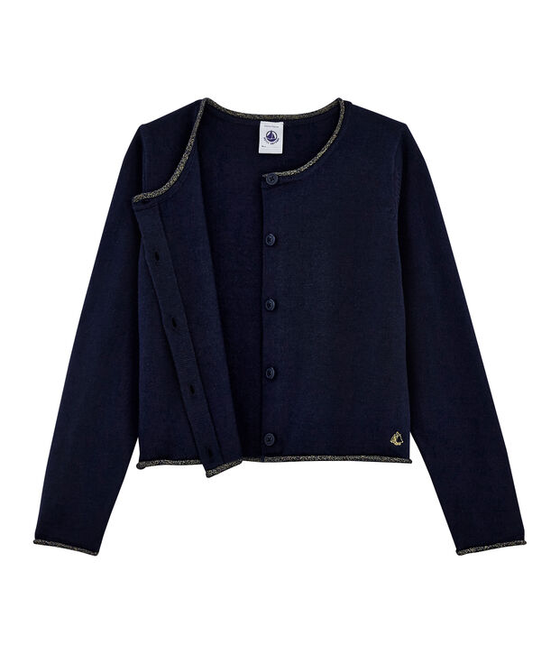 Girls' Knit Cardigan SMOKING