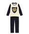 Little boy's pyjamas SMOKING blue/MULTICO white