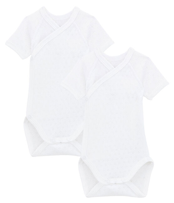 Unisex Babies' Short-Sleeved Newborn Bodysuit - Set of 2 variante 1