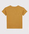 Unisex Children's Short-Sleeved T-Shirt ISTRE yellow