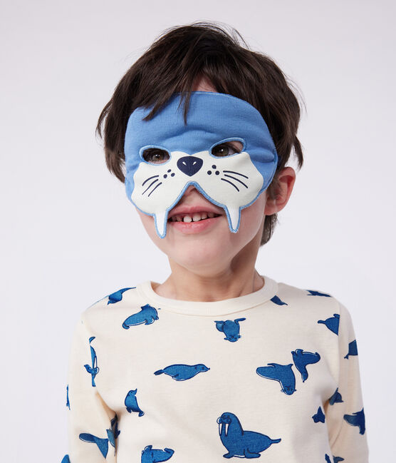 Children's walrus print cotton fancy dress pyjamas AVALANCHE white/MULTICO