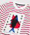 Boys' Short-Sleeved Jersey T-Shirt MARSHMALLOW white/TERKUIT red