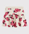 Girls' fleece skirt MONTELIMAR beige/MULTICO white