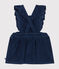 Babies' sleeveless velour dress CREPUSCULE