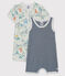 Baby Boys' Ribbed Playsuit - 2-Piece Set variante 1