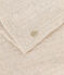 Women's iconic roll neck T-shirt in decorative rib knit MONTELIMAR CHINE beige