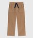 Children's straight plain corduroy trousers