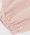 Babies' Organic Seersucker Short Playsuit PAPAYE pink/MARSHMALLOW