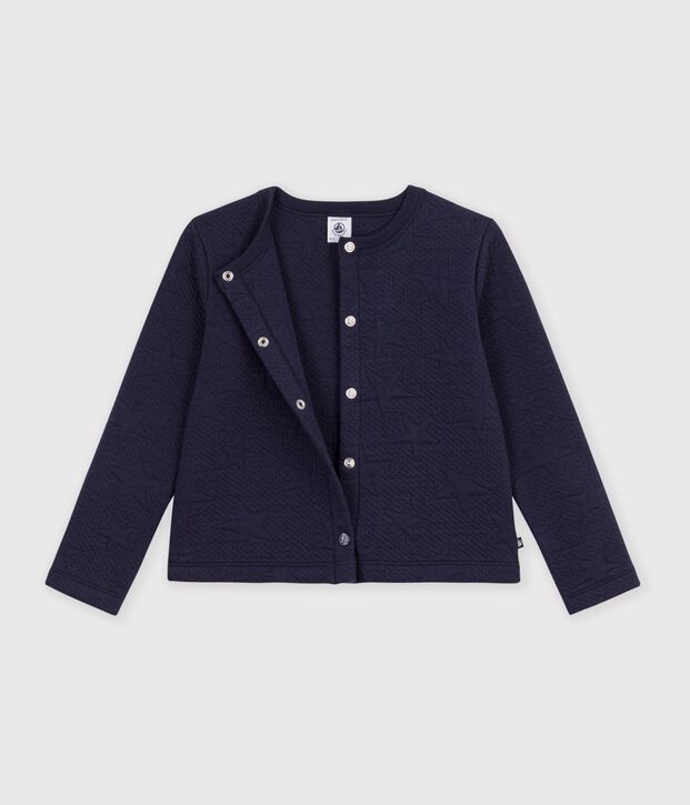 Children's plain cotton cardigan SMOKING