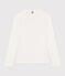 Women's Iconic Cocotte Stitch Cotton T-Shirt ECUME white