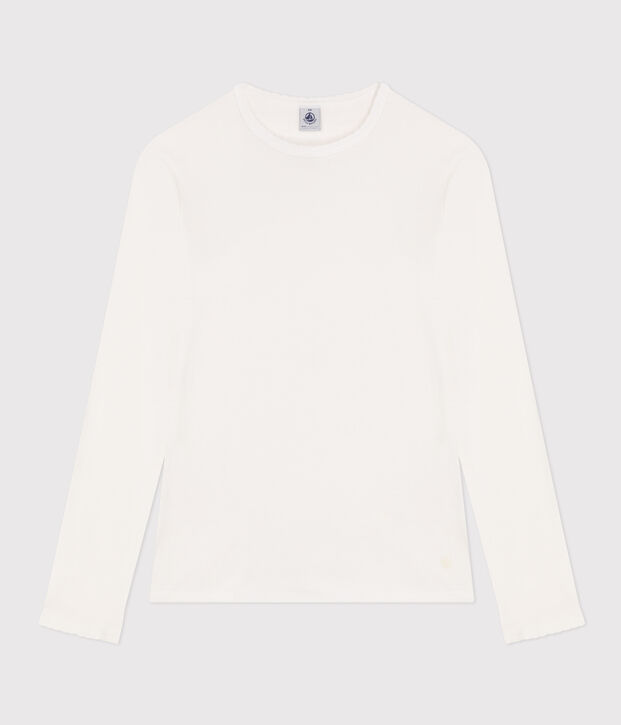 Women's Iconic Cocotte Stitch Cotton T-Shirt white