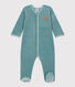 Babies' Bear Patterned Velour Pyjamas