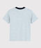 Boys' Short-Sleeved Cotton T-Shirt POUSSIERE CHINE grey