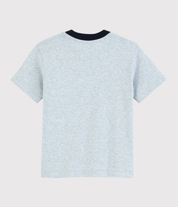 Boys' Short-Sleeved Cotton T-Shirt grey