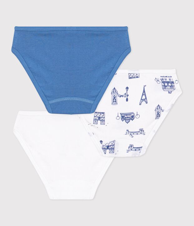 Lot de 3 culottes en coton multicolor