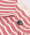 Iconic Breton top in cotton for girls or boys ROSEWOOD pink/AVALANCHE