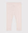 Babies' Printed Cotton Leggings MARSHMALLOW /PANTY