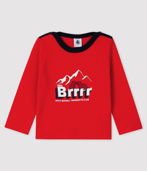 Baby boy's t-shirt red