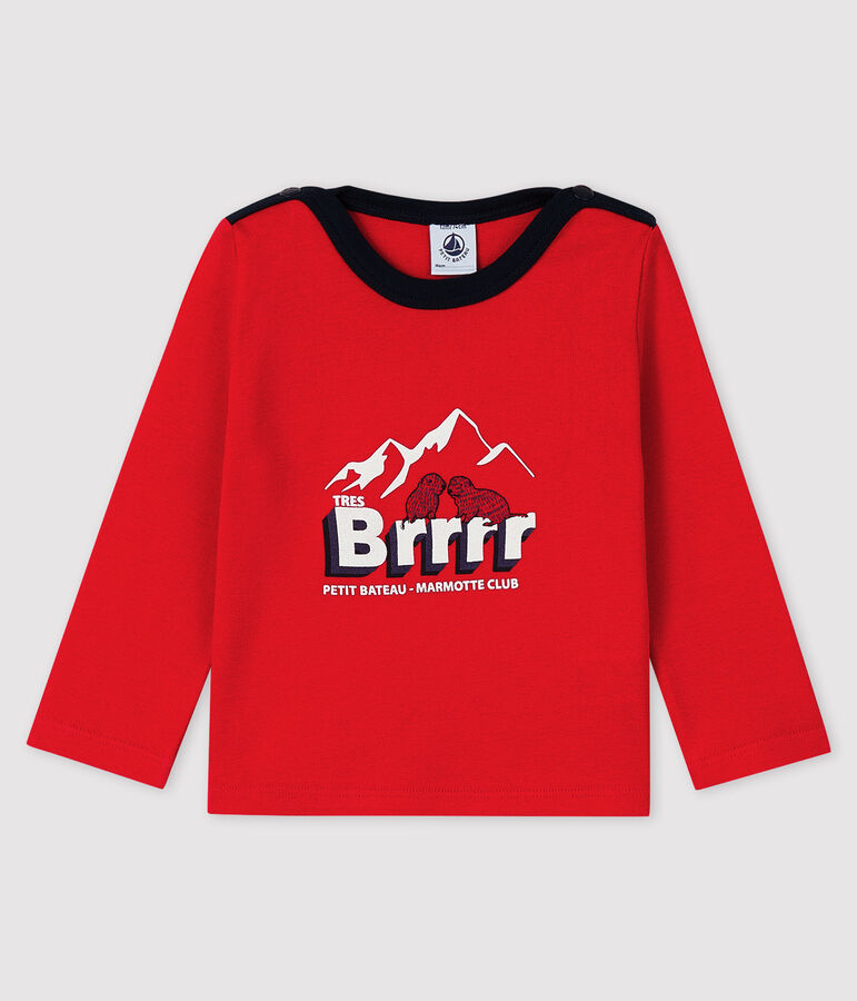 Baby boy's t-shirt TERKUIT red
