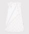 Babies' 3 TOG floral-print corduroy sleeping bag MARSHMALLOW white/MULTICO white