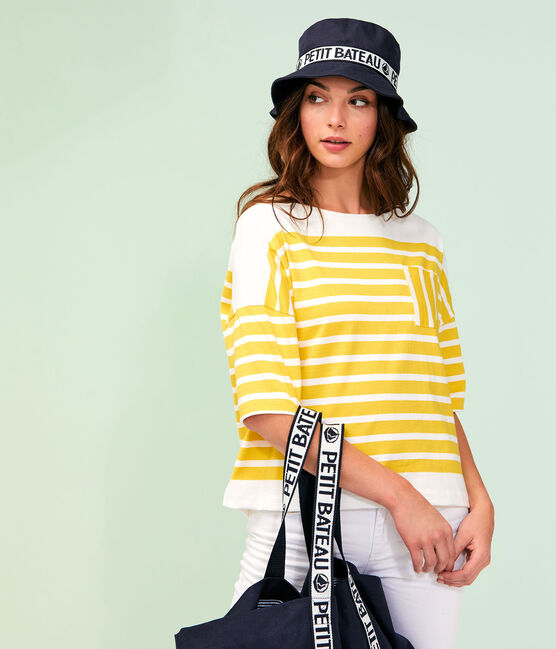 Twill bucket hat SMOKING blue