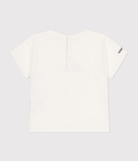 Babies' cotton Mr. Men and Little Miss T-shirt MARSHMALLOW white
