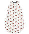 Baby Boys' Reversible Ribbed Sleeping Bag MARSHMALLOW white/MULTICO white